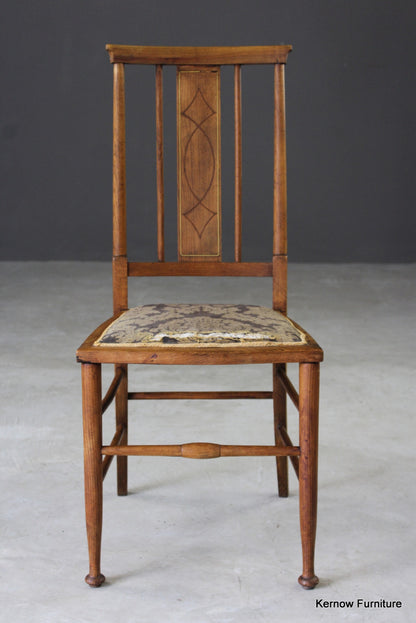 Inlaid Occasional Chair - Kernow Furniture