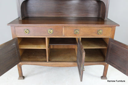 Arts & Crafts Oak Dresser - Kernow Furniture