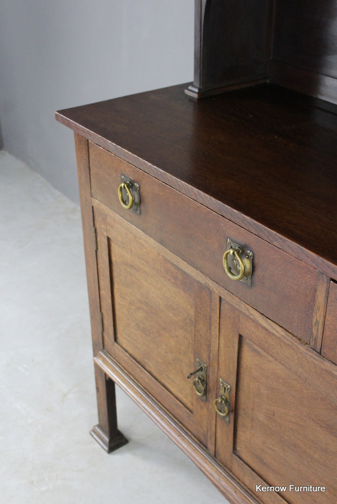 Arts & Crafts Oak Dresser - Kernow Furniture