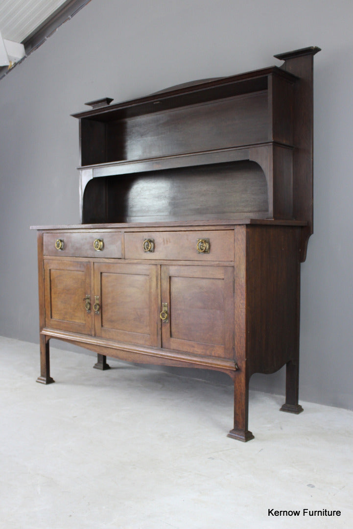 Arts & Crafts Oak Dresser - Kernow Furniture