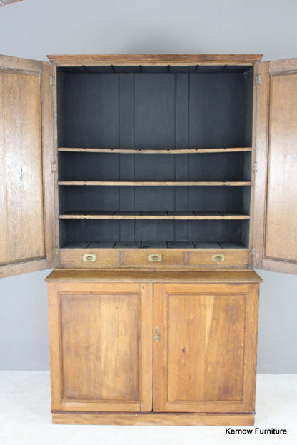 Early 20th Century Oak Cupboard - Kernow Furniture