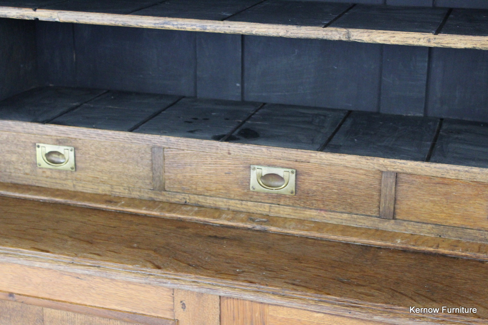 Early 20th Century Oak Cupboard - Kernow Furniture