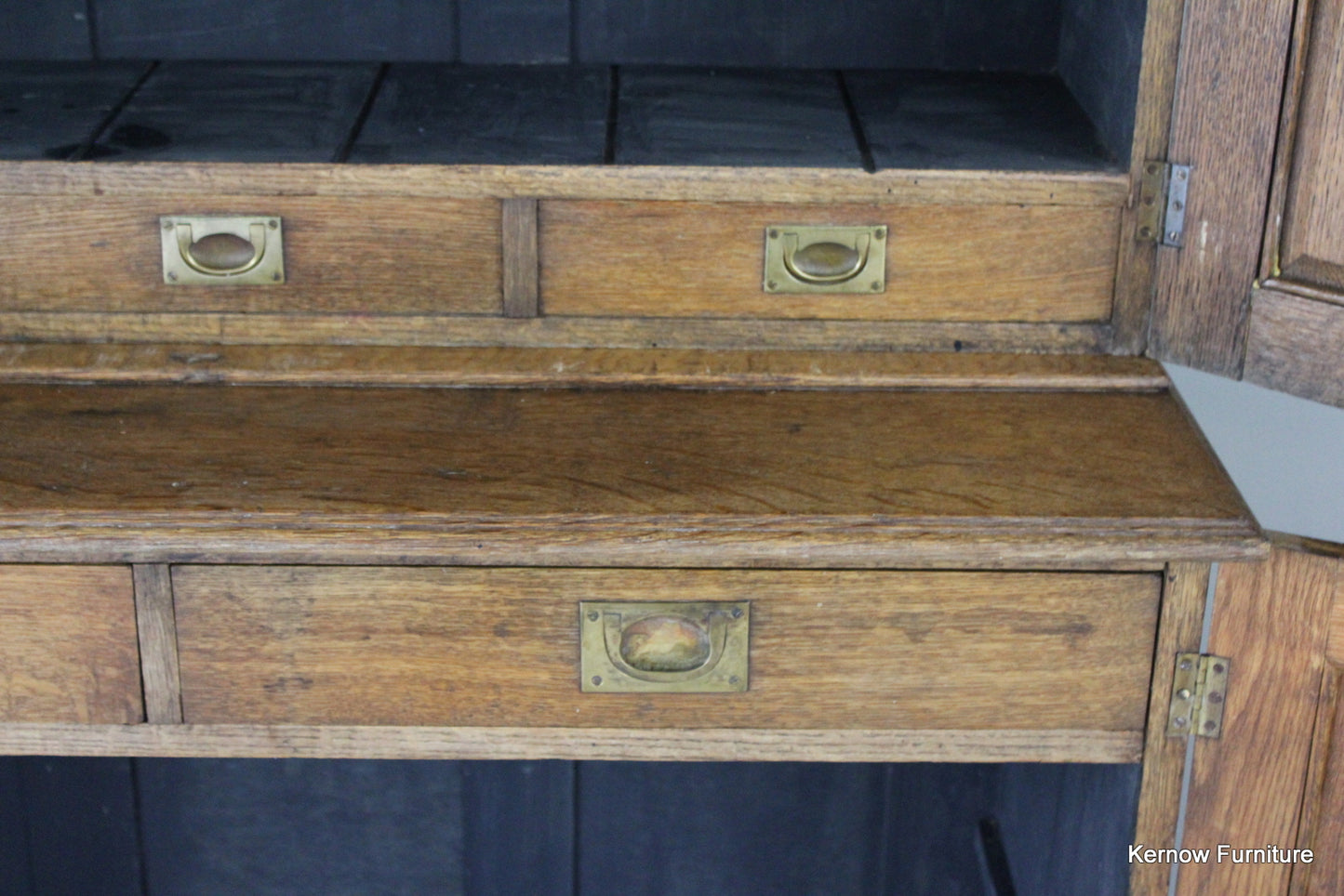 Early 20th Century Oak Cupboard - Kernow Furniture