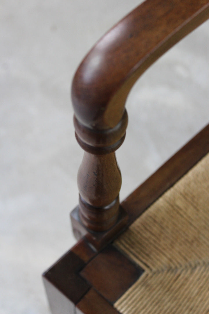 Mahogany Carver Desk Chair - Kernow Furniture