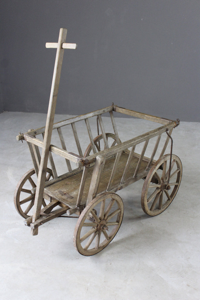 Antique Beech & Pine Dog Cart - Kernow Furniture