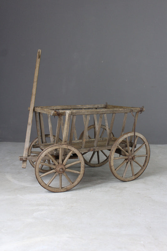 Antique Beech & Pine Dog Cart - Kernow Furniture