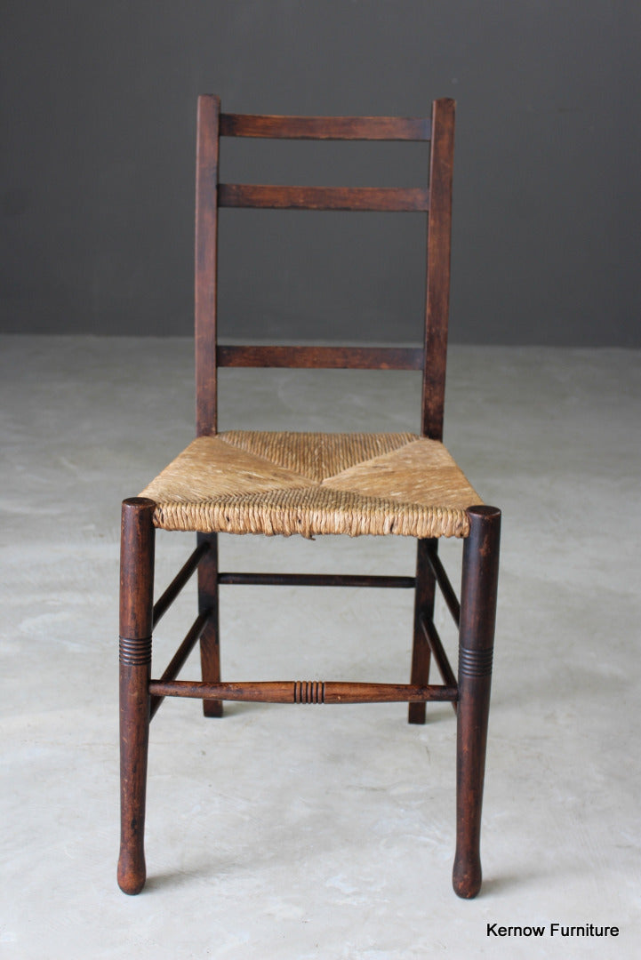 Single Country Rush Chair - Kernow Furniture