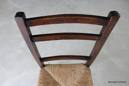 Single Country Rush Chair - Kernow Furniture