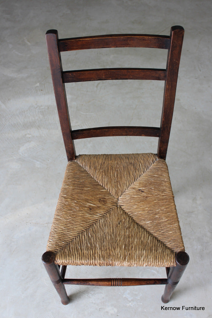 Single Country Rush Chair - Kernow Furniture