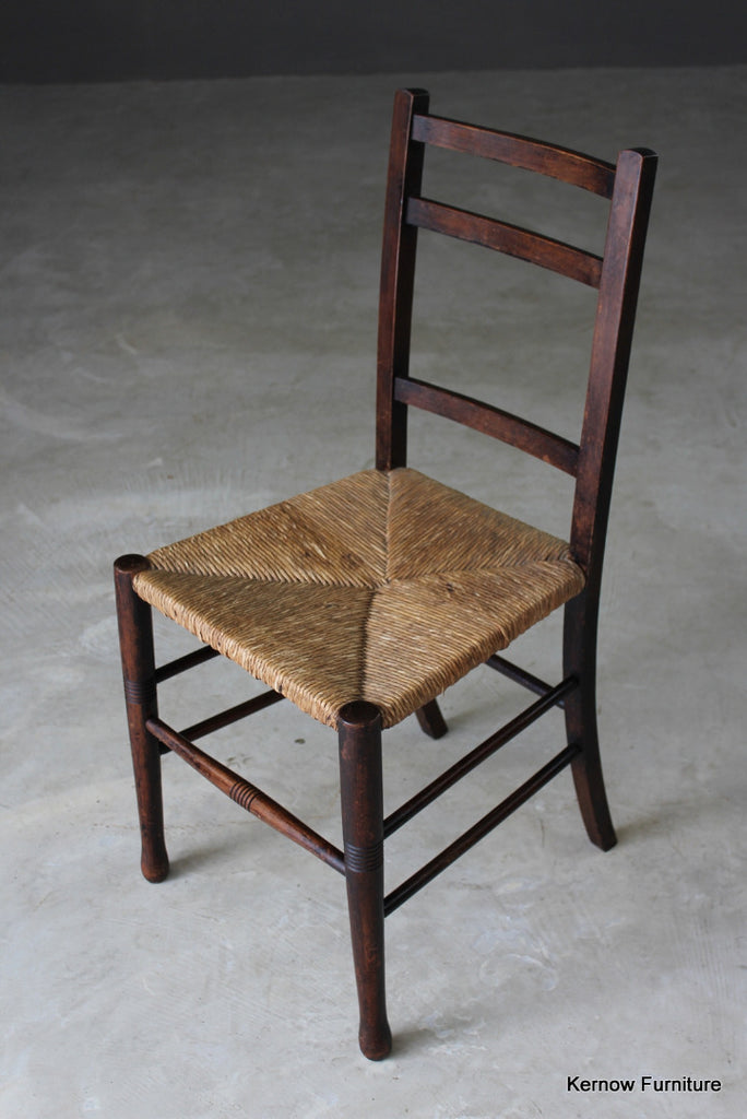 Single Country Rush Chair - Kernow Furniture
