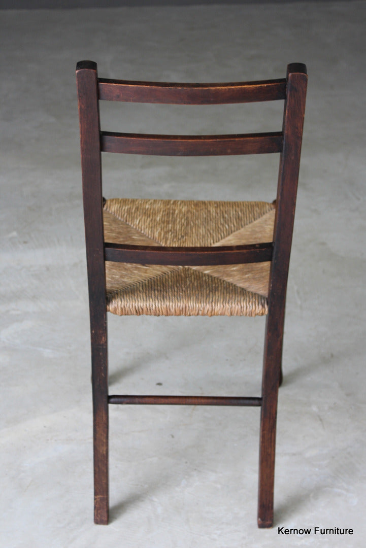 Single Country Rush Chair - Kernow Furniture