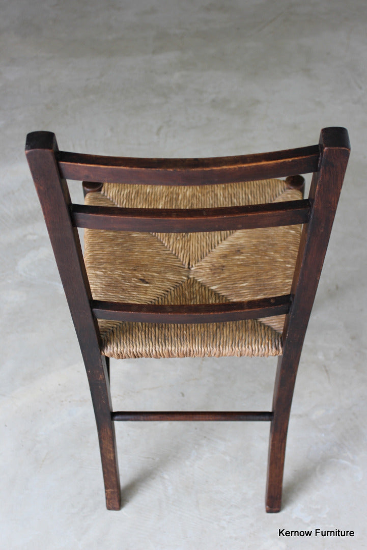 Single Country Rush Chair - Kernow Furniture