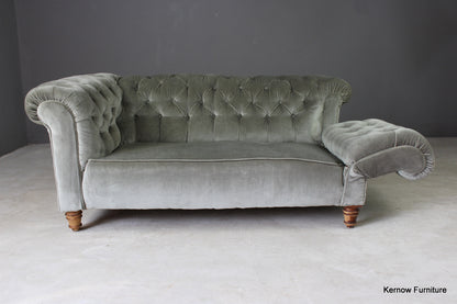 Antique Upholstered Chesterfield Sofa - Kernow Furniture