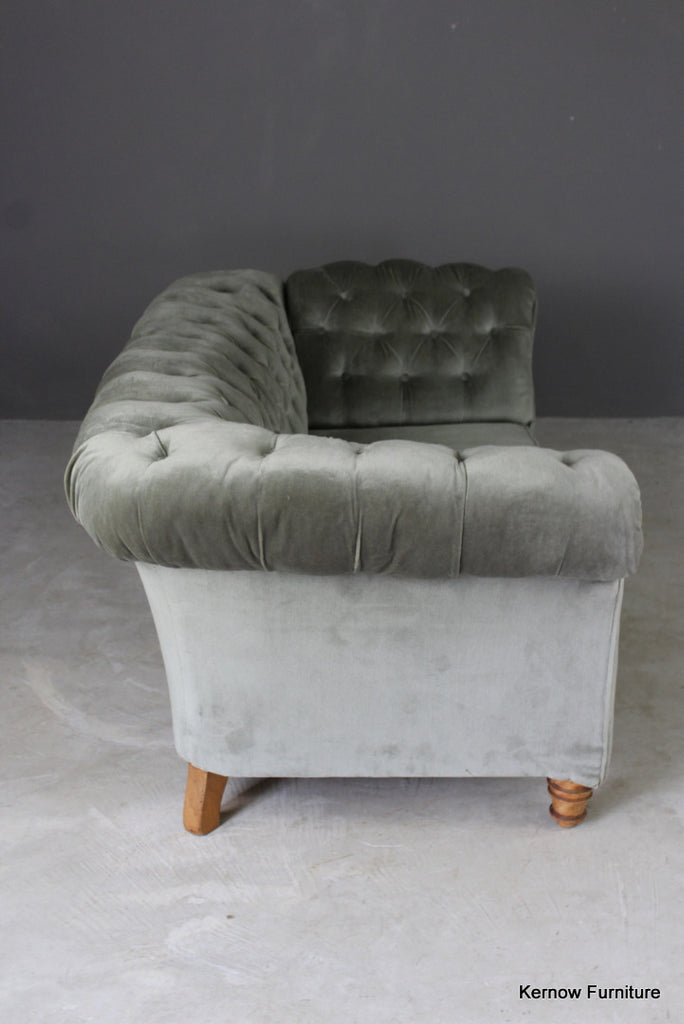 Antique Upholstered Chesterfield Sofa - Kernow Furniture