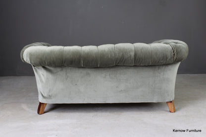 Antique Upholstered Chesterfield Sofa - Kernow Furniture