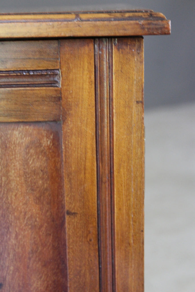 Edwardian Mahogany Bedside Cabinet - Kernow Furniture