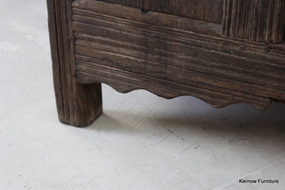 Antique 17th Century Oak Coffer - Kernow Furniture