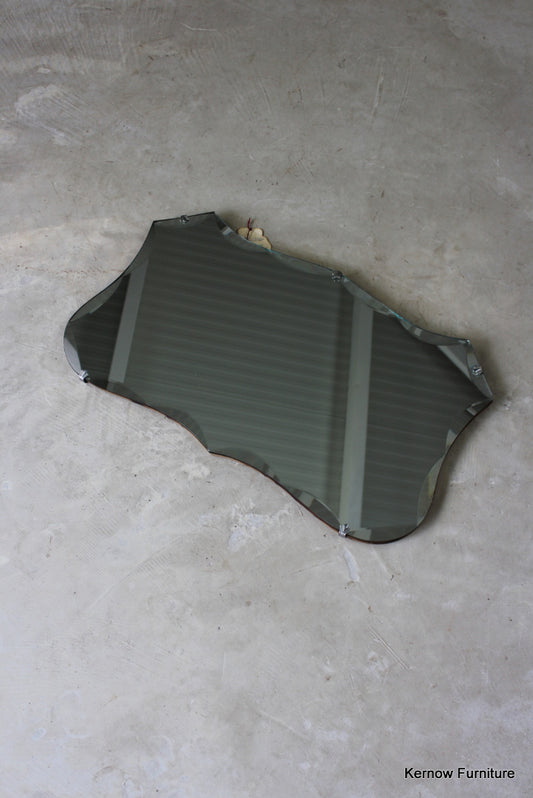 Vintage Frameless Mirror - Kernow Furniture