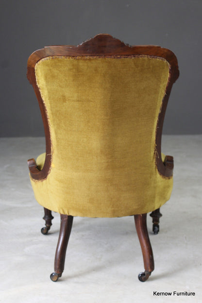 Victorian Nursing Chair - Kernow Furniture