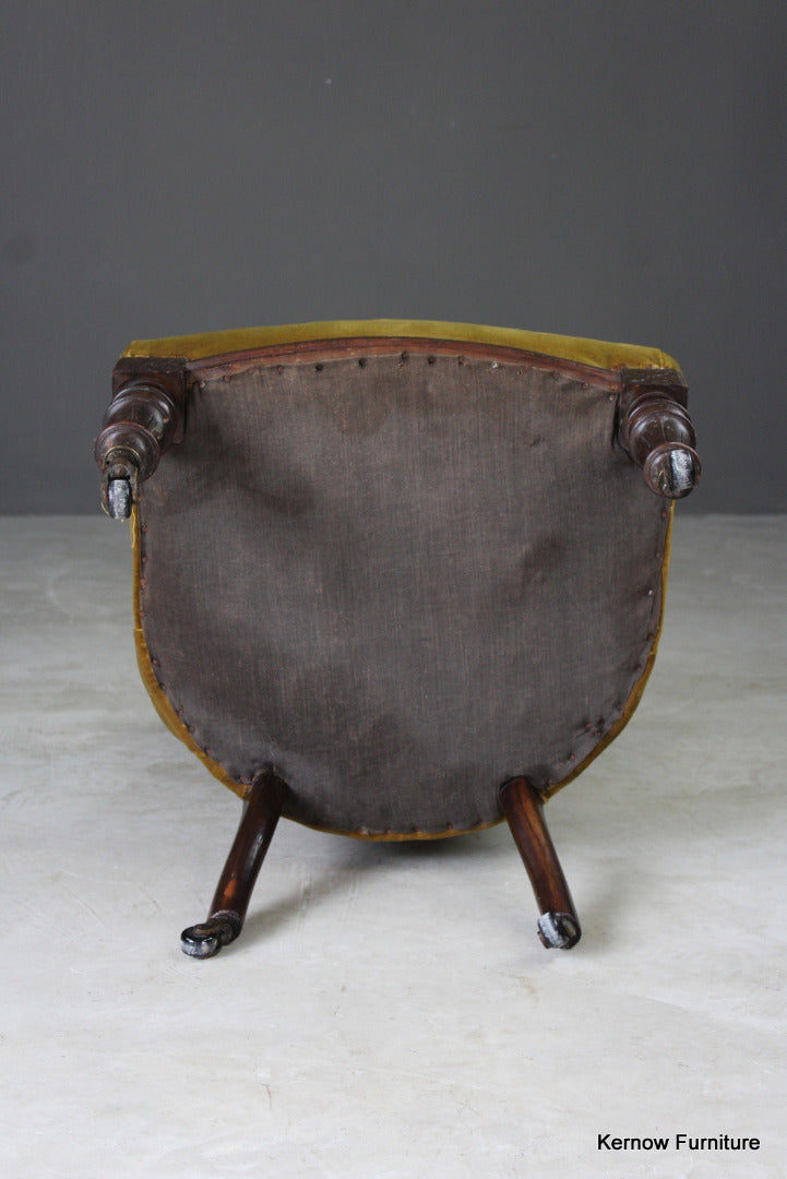 Victorian Nursing Chair - Kernow Furniture