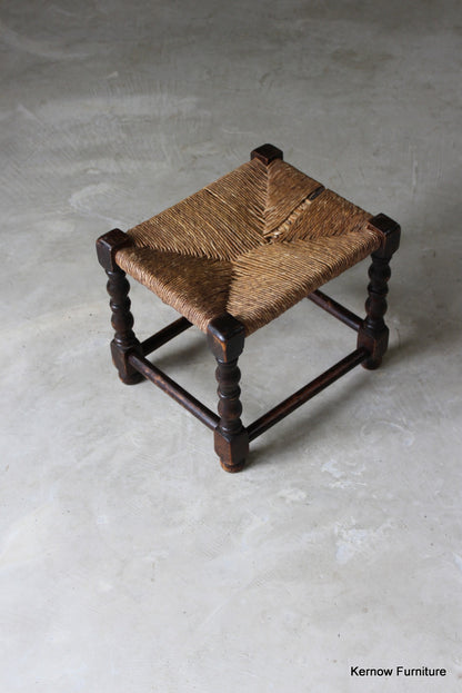 Rush Footstool - Kernow Furniture