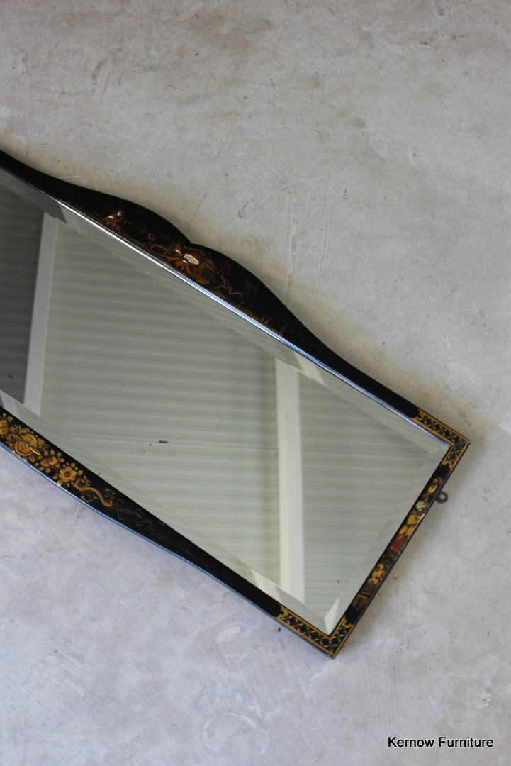 Oriental Style Wall Mirror - Kernow Furniture