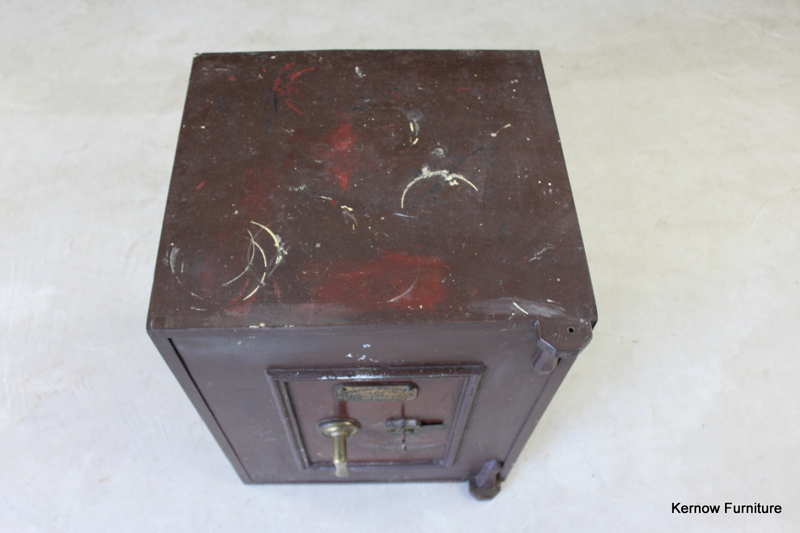 Frederic Whitfield Antique Safe - Kernow Furniture