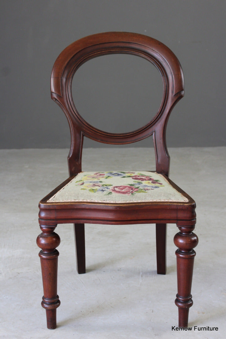 Single Victorian Style Dining Chair - Kernow Furniture