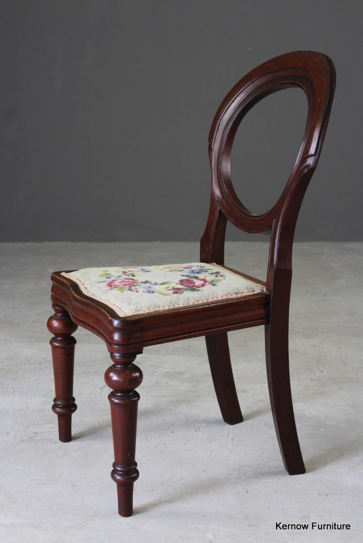 Single Victorian Style Dining Chair - Kernow Furniture