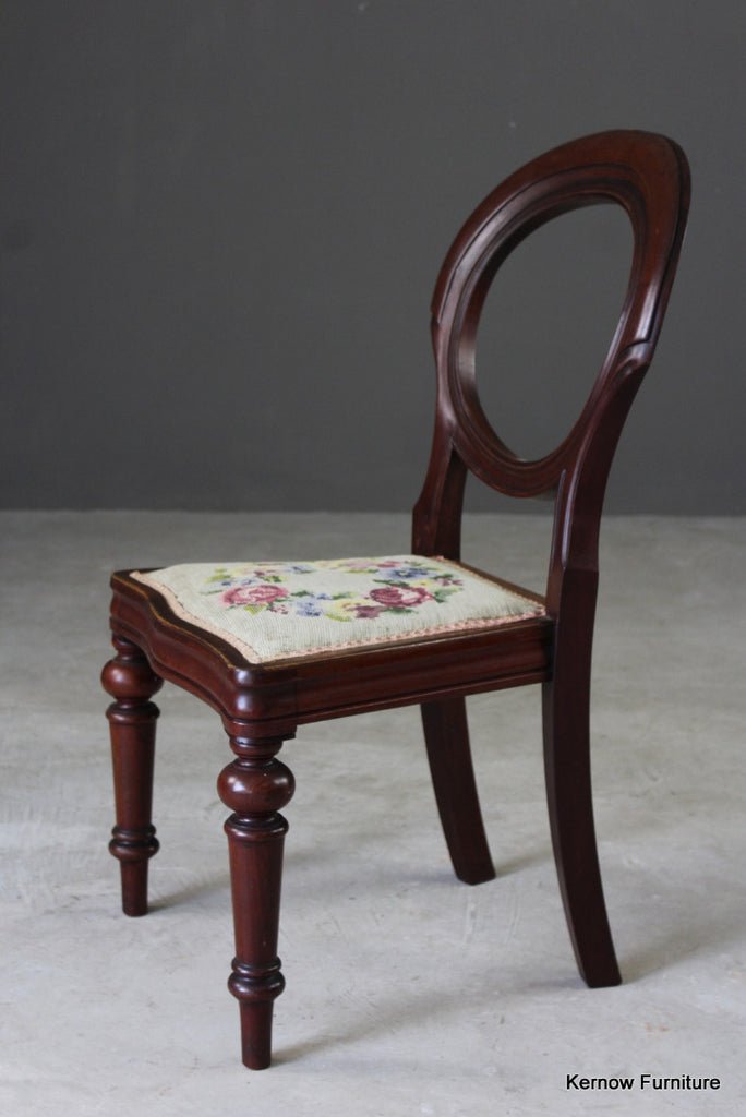 Single Victorian Style Dining Chair - Kernow Furniture
