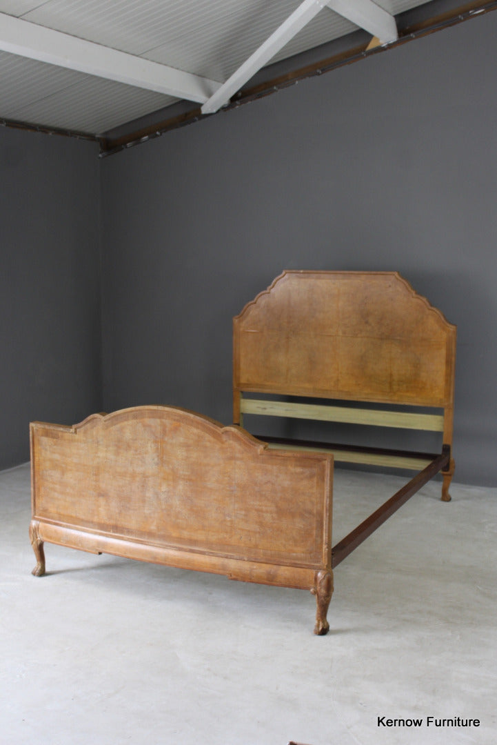 Vintage French Style Double Bed Frame - Kernow Furniture