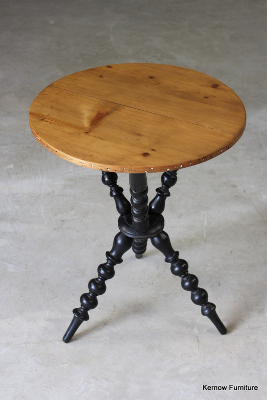 Ebonised Gypsy Table - Kernow Furniture