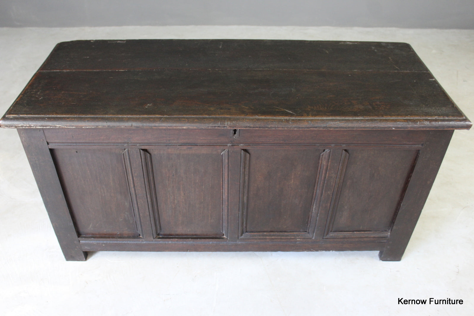 Antique Oak Coffer - Kernow Furniture