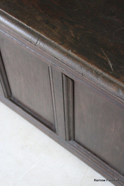 Antique Oak Coffer - Kernow Furniture