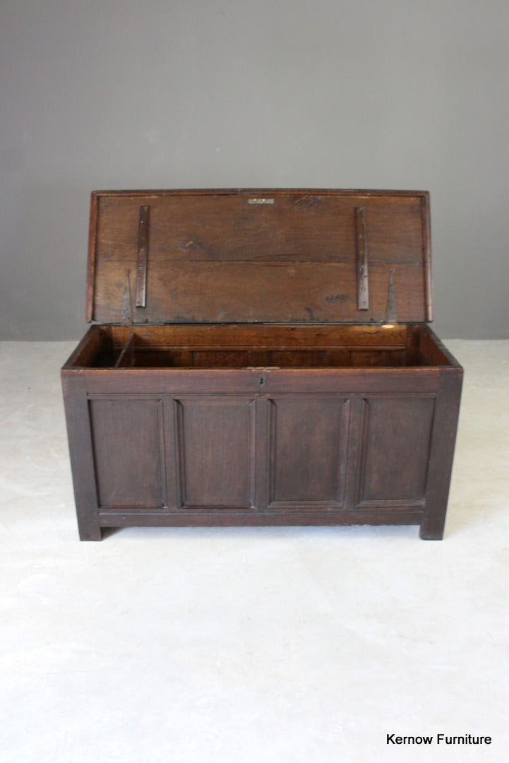 Antique Oak Coffer - Kernow Furniture
