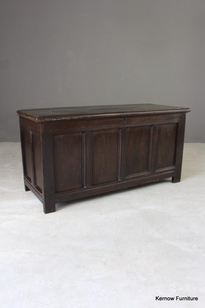 Antique Oak Coffer - Kernow Furniture