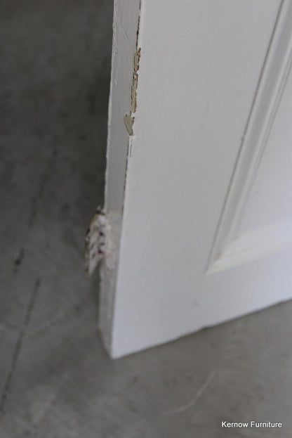 Early 20th Century Pine Door with Brass Handle (6) - Kernow Furniture