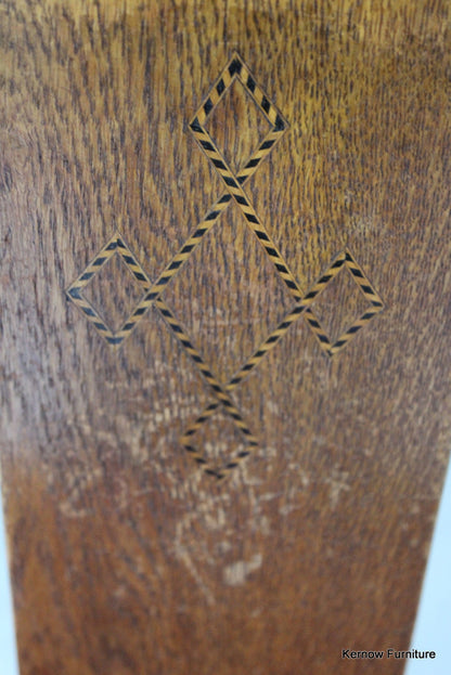 Inlaid Oak Carver Chair - Kernow Furniture