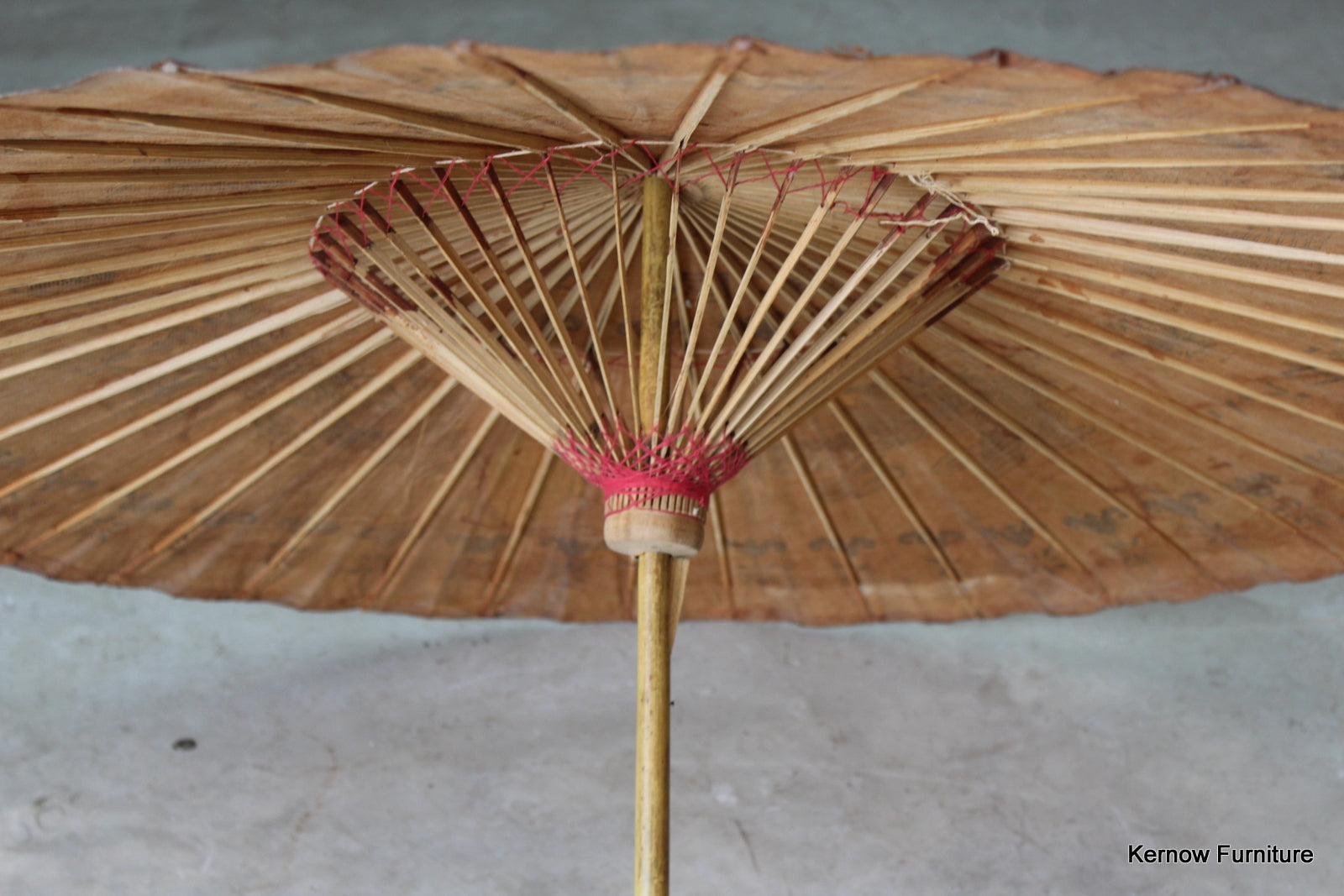 Oriental Paper Parasol - Kernow Furniture