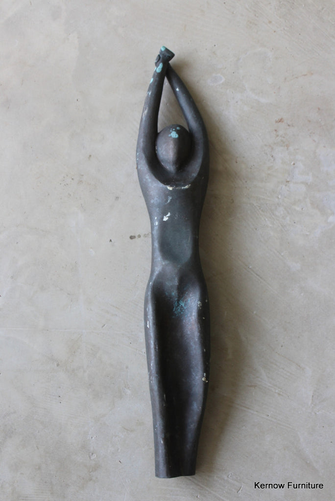 Contemporary Bronze Female Form Sculpture - Kernow Furniture