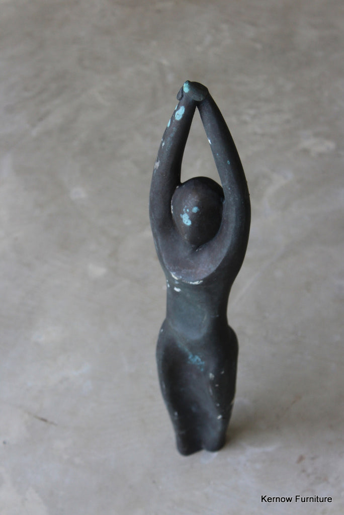 Contemporary Bronze Female Form Sculpture - Kernow Furniture