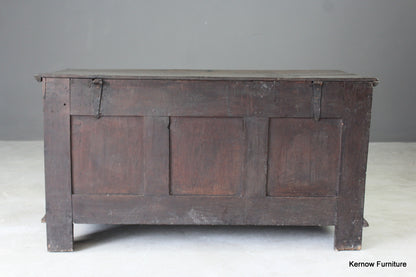 18th Century Oak Coffer - Kernow Furniture