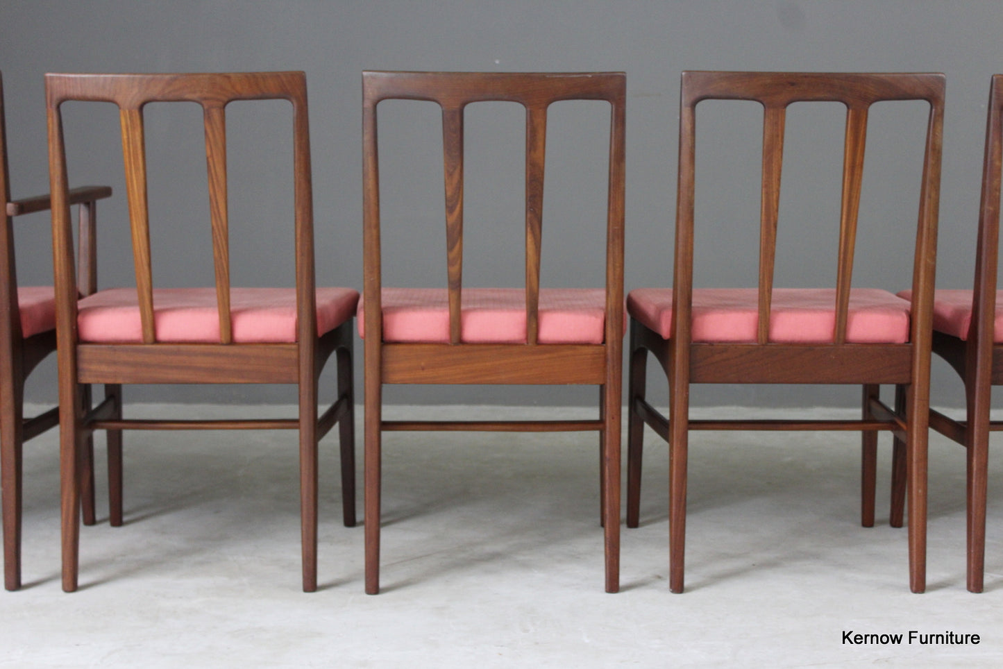 6 Younger Teak Dining Chairs - Kernow Furniture