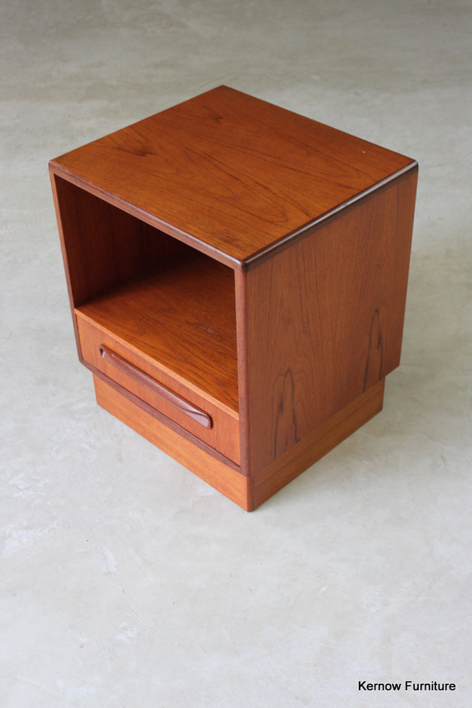 Single G Plan Teak Bedside Cabinet - Kernow Furniture