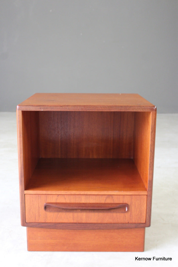 Single G Plan Teak Bedside Cabinet - Kernow Furniture