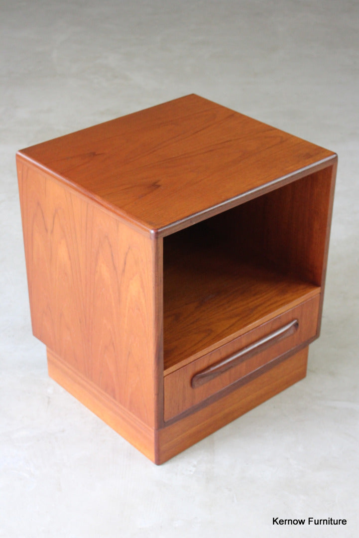 Single G Plan Teak Bedside Cabinet - Kernow Furniture