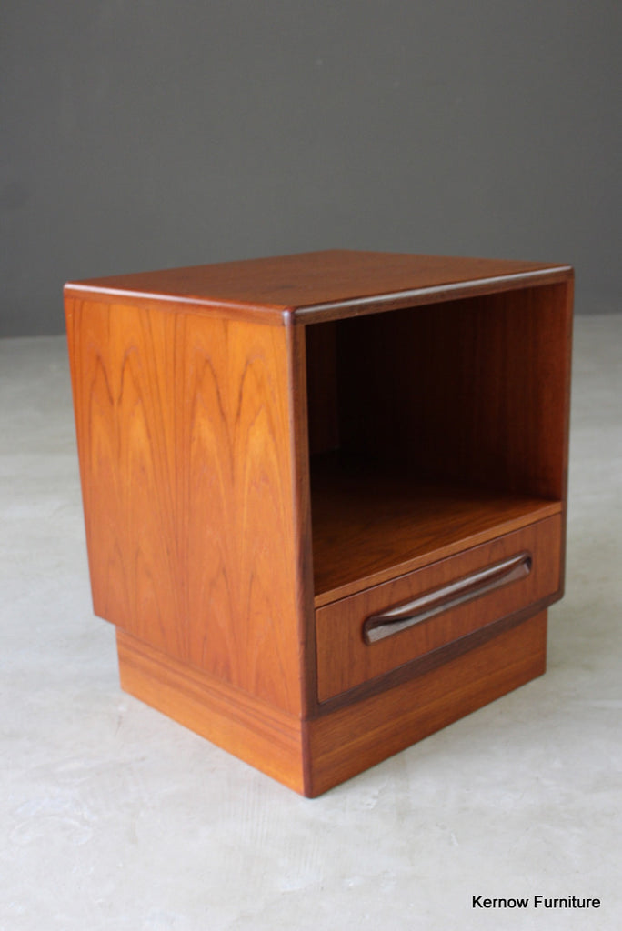 Single G Plan Teak Bedside Cabinet - Kernow Furniture