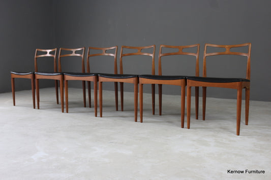 6 Johannes Andersen for Christian Linneberg Dining Chairs - Kernow Furniture