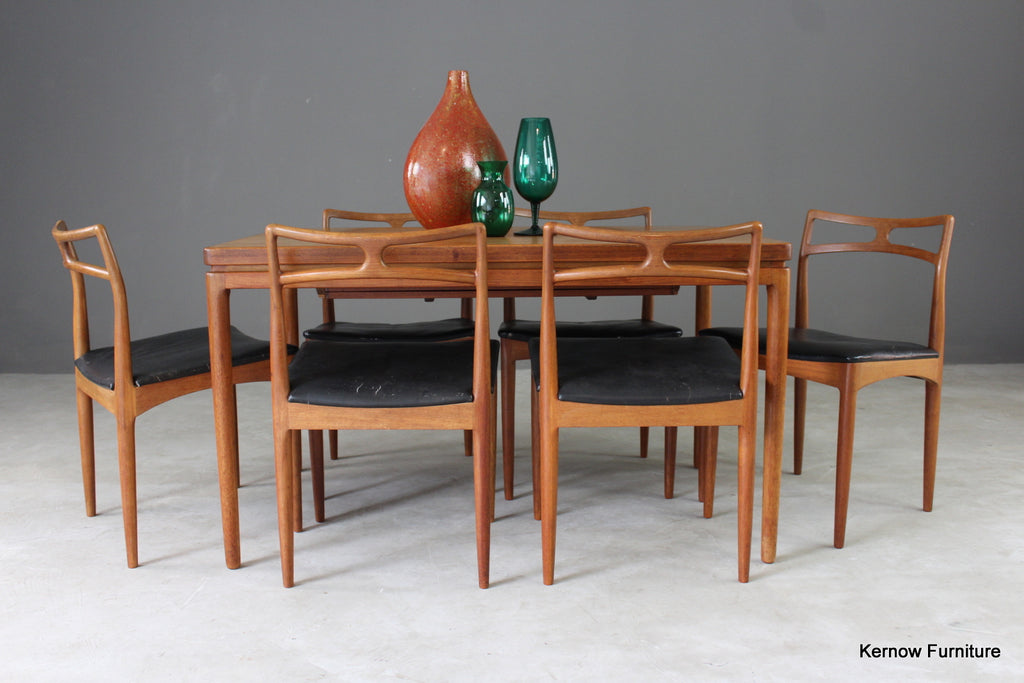 Johannes Andersen for Christian Linneberg Teak Dining Table - Kernow Furniture