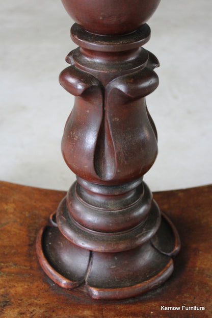 Victorian Mahogany Side Table - Kernow Furniture